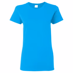 Gildan - T-shirt à manches courtes coupe féminine - Femme (Saphir)