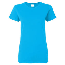 Gildan - T-shirt à manches courtes coupe féminine - Femme (Saphir)