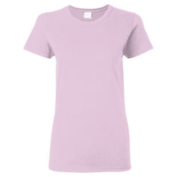 Gildan - T-shirt à manches courtes coupe féminine - Femme (Rose clair)