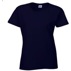 Gildan - T-shirt à manches courtes coupe féminine - Femme (Bleu marine)