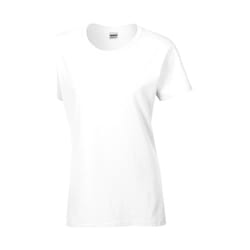 Gildan - T-shirt à manches courtes coupe féminine - Femme (Blanc)