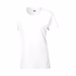Gildan - T-shirt à manches courtes coupe féminine - Femme (Blanc)