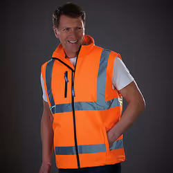 Yoko - Gilet haute visibilité - Hommes (Orange)