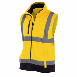 Yoko - Gilet haute visibilité - Hommes (Jaune /Bleu marine)