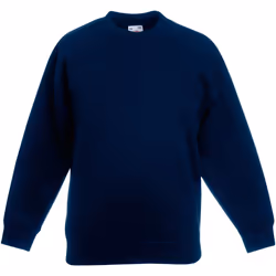 Fruit Of The Loom - Sweatshirt classique - Enfant unisexe (Bleu marine profond)