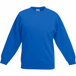 Fruit Of The Loom - Sweatshirt classique - Enfant unisexe (Bleu roi)