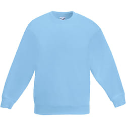 Fruit Of The Loom - Sweatshirt classique - Enfant unisexe (Bleu ciel)
