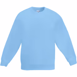 Fruit Of The Loom - Sweatshirt classique - Enfant unisexe (Bleu ciel)
