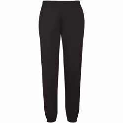 Fruit Of The Loom - Pantalon de jogging élastiqué - Homme (Noir)