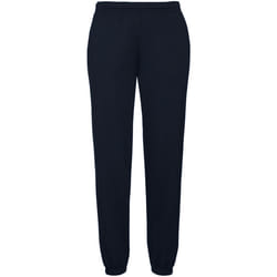 Fruit Of The Loom - Pantalon de jogging élastiqué - Homme (Bleu marine profond)