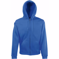 Fruit Of The Loom - Sweatshirt à capuche et fermeture zippée - Homme (Bleu roi)