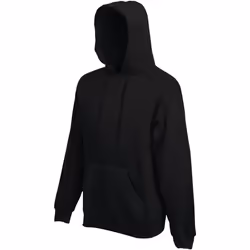 Fruit Of The Loom - Sweatshirt à capuche - Homme (Noir)