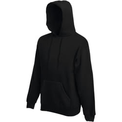 Fruit Of The Loom - Sweatshirt à capuche - Homme (Noir)