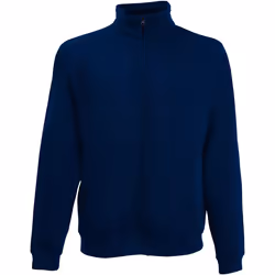 Fruit Of The Loom - Sweatshirt à fermeture zippée - Homme (Bleu marine profond)