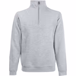 Fruit Of The Loom - Sweatshirt à fermeture zippée 1 quart - Homme (Gris)