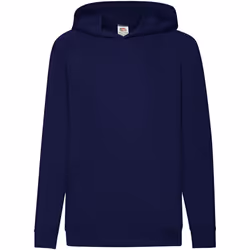 Fruit Of The Loom - Sweatshirt à capuche - Enfant (Bleu marine profond)