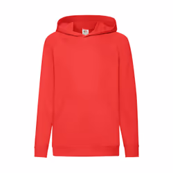 Fruit Of The Loom - Sweatshirt à capuche - Enfant (Rouge) - 14/15 ans