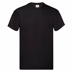 Fruit Of The Loom  - T-shirt manches courtes - Homme (Noir)
