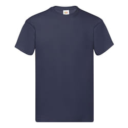Fruit Of The Loom  - T-shirt manches courtes - Homme (Bleu marine foncé)