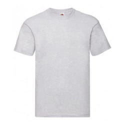 Fruit Of The Loom  - T-shirt manches courtes - Homme (Gris chiné)