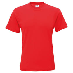 Fruit Of The Loom  - T-shirt manches courtes - Homme (Rouge)