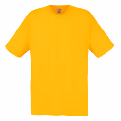 Fruit Of The Loom - T-shirt manches courtes - Homme (Jaune)