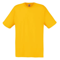 Fruit Of The Loom  - T-shirt manches courtes - Homme (Jaune)