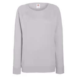 Fruit of the Loom - Sweatshirt à manches raglan - Femme (Gris)