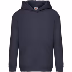 Fruit Of The Loom - Sweatshirt à capuche - Enfant unisexe (Bleu marine profond)