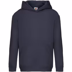 Fruit Of The Loom - Sweatshirt à capuche - Enfant unisexe (Bleu marine profond)