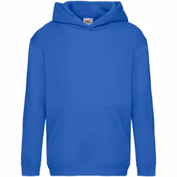 Fruit Of The Loom - Sweatshirt à capuche - Enfant unisexe (Bleu roi)