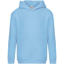 Fruit Of The Loom - Sweatshirt à capuche - Enfant unisexe (Bleu ciel)