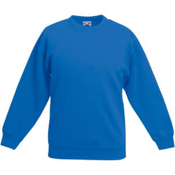 Fruit Of The Loom - Sweatshirt classique - Enfant unisexe (Bleu roi)