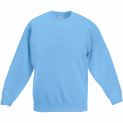 Fruit Of The Loom - Sweatshirt classique - Enfant unisexe (Bleu ciel)