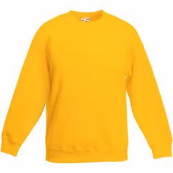 Fruit Of The Loom - Sweatshirt classique - Enfant unisexe (Tournesol)