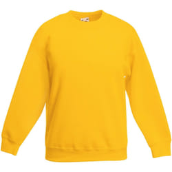 Fruit Of The Loom - Sweatshirt classique - Enfant unisexe (Tournesol)