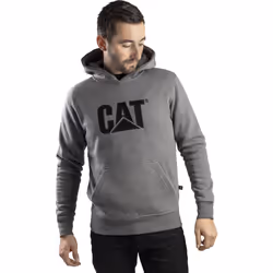 Caterpillar - Sweat à capuche - Homme (Gris chiné)