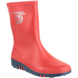 Dunlop - Bottes en caoutchouc - Enfants (Rouge)