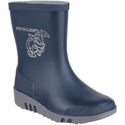 Dunlop - Bottes en caoutchouc - Enfants (Bleu)
