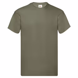 Fruit Of The Loom  - T-shirt manches courtes - Homme (Vert kaki)