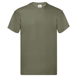 Fruit Of The Loom  - T-shirt manches courtes - Homme (Vert kaki)