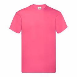 Fruit Of The Loom  - T-shirt manches courtes - Homme (Fuchsia)