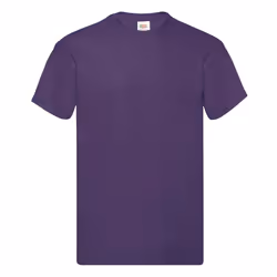 Fruit Of The Loom  - T-shirt manches courtes - Homme (Violet)
