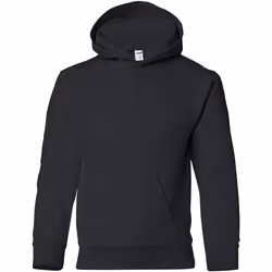 Gildan - Sweat à capuche - Unisexe (Noir)