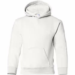 Gildan - Sweat à capuche - Unisexe (Blanc)