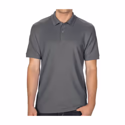 Gildan - Polo sport - Enfants (Gris foncé)