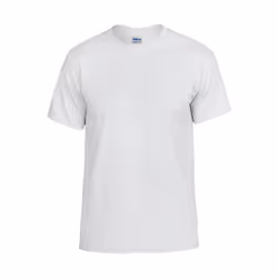 Gildan DryBlend - T-shirt de sport - Homme (Blanc)