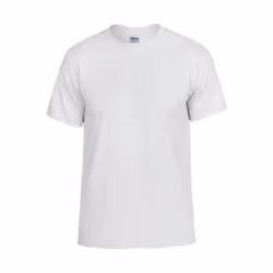 Gildan DryBlend - T-shirt de sport - Homme (Blanc)