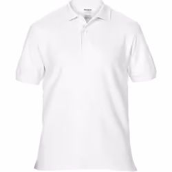 Gildan - Polo de sport - Homme (Blanc)
