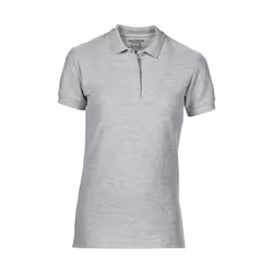 Gildan - Polo sport 100% coton - Femme (Gris sport)